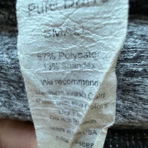 Pure Barre Womens Heather Gray Activewear Leggings Size Small - Picture 7 of 8
